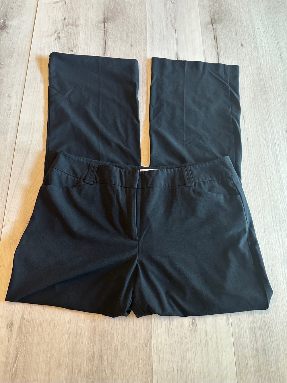 New York & Co Tall Stretch Dress Pants Black Size 16 Tall EUC